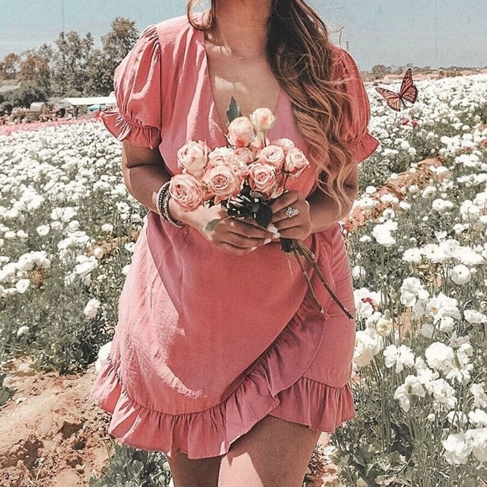 Blue Blush mini dress